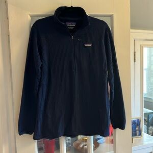 Patagonia Women’s R1 Fleece Pullover, Navy Size XL